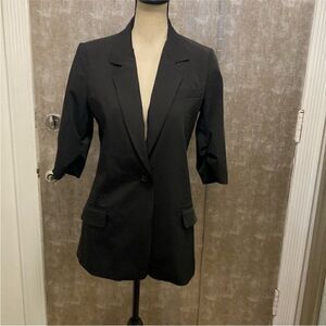 Elizabeth and James Classic Black Suit Jacket, US6